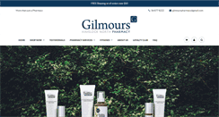 Desktop Screenshot of gilmourspharmacy.co.nz